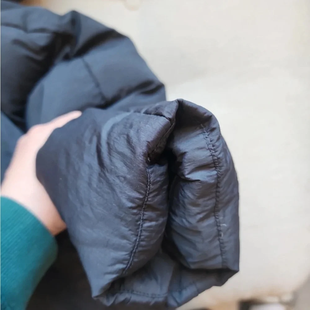 Zara Kids Navy Hooded Puffer Coat